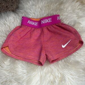 Nike Pink & Orange Toddler Shorts Sz 2T
